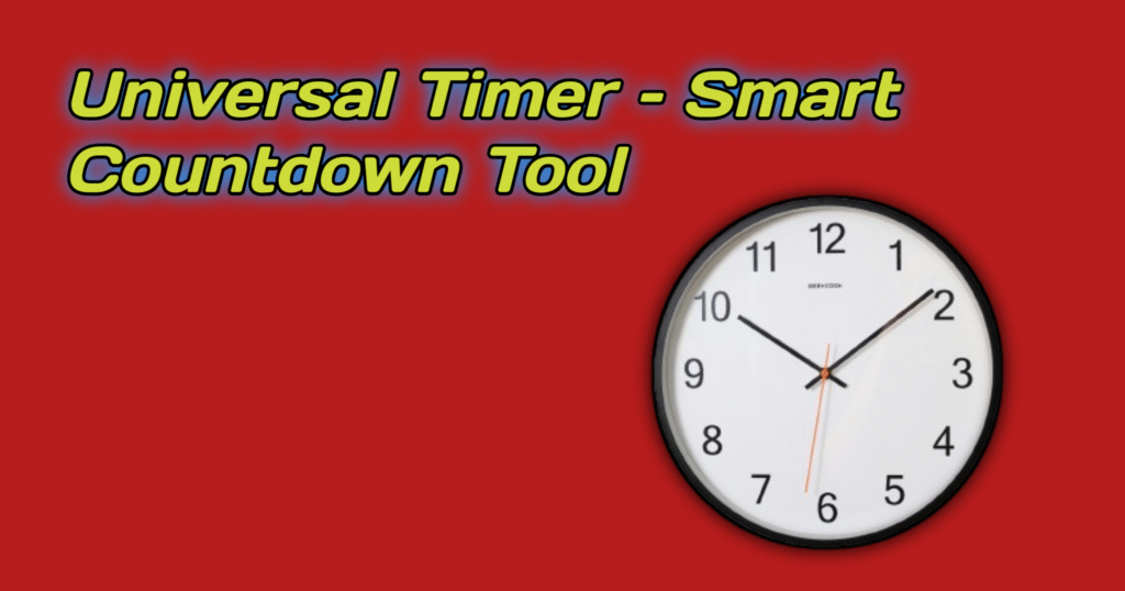 universal timer